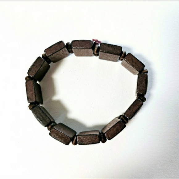 Catholic wooden beads bracelet, religious bracelet - Picture 3 of 3